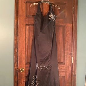 Beautiful Black Sequined Lord & Taylor Dress